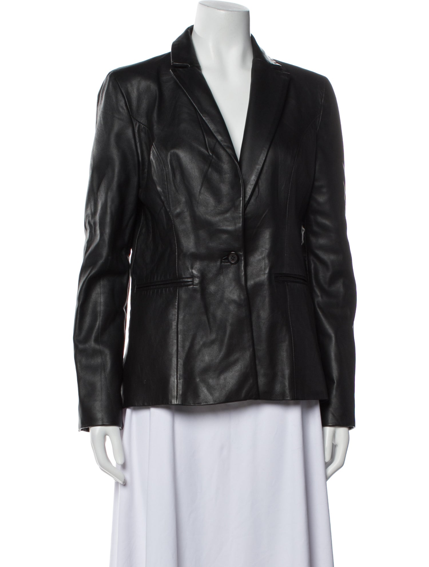 Lamarque Leather Blazer