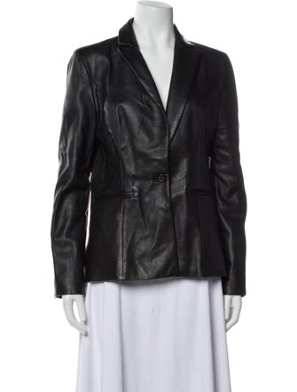 Lamarque Leather Blazer