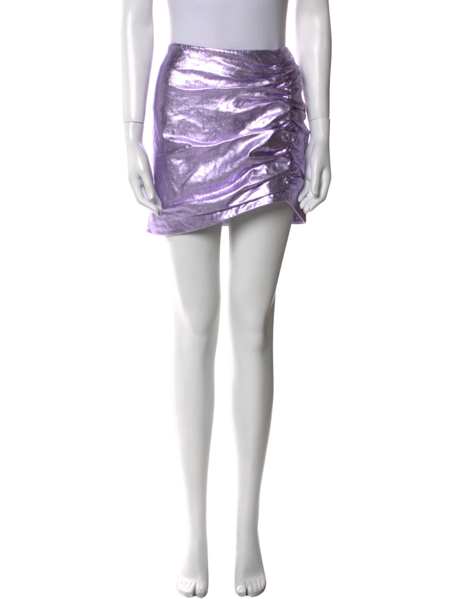 Lamarque Leather Mini Skirt