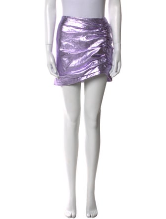 Lamarque Leather Mini Skirt