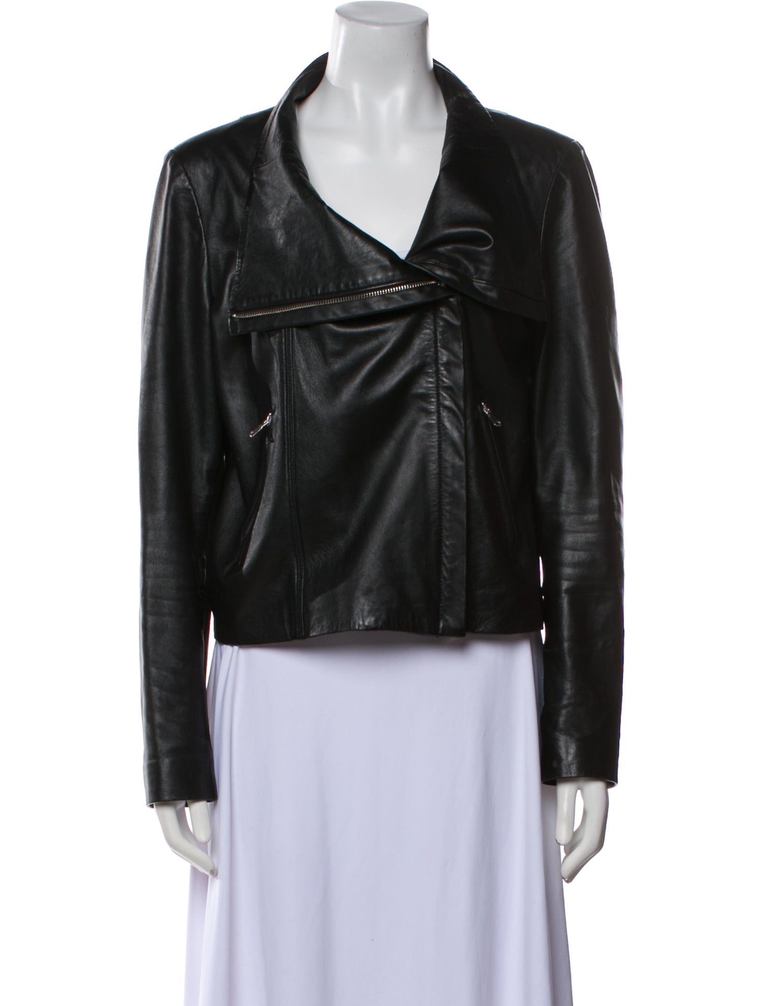 Lamarque Leather Biker Jacket