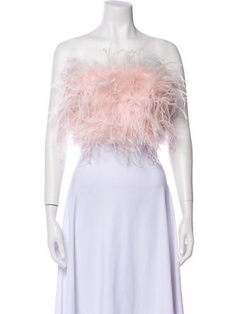 Lamarque Strapless Crop Top