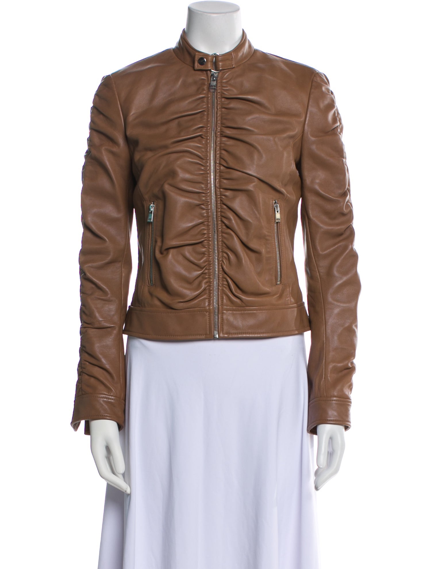 Lamarque Leather Biker Jacket