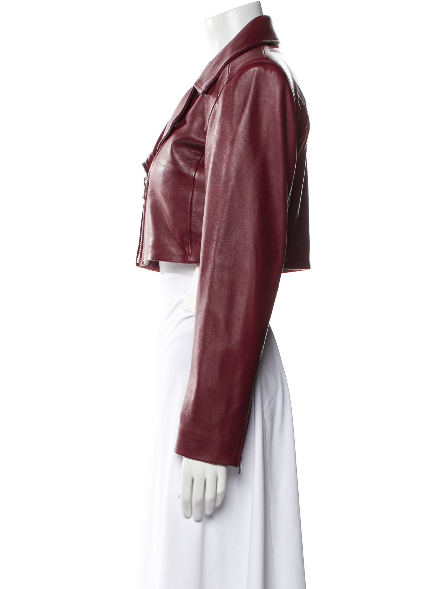 Lamarque Lamb Leather Biker Jacket