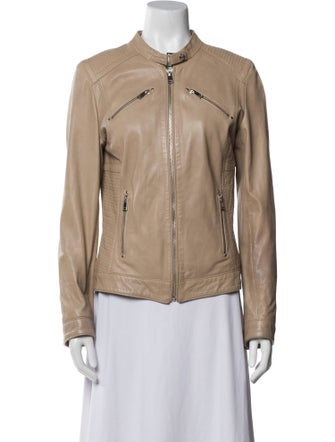 Lamarque Leather Biker Jacket