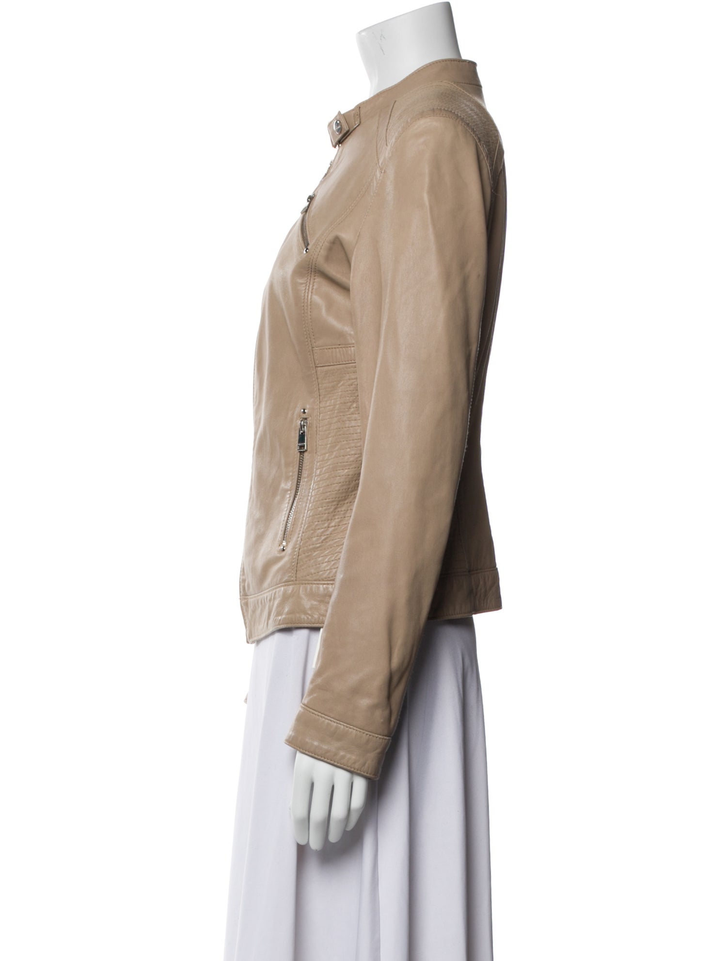 Lamarque Leather Biker Jacket