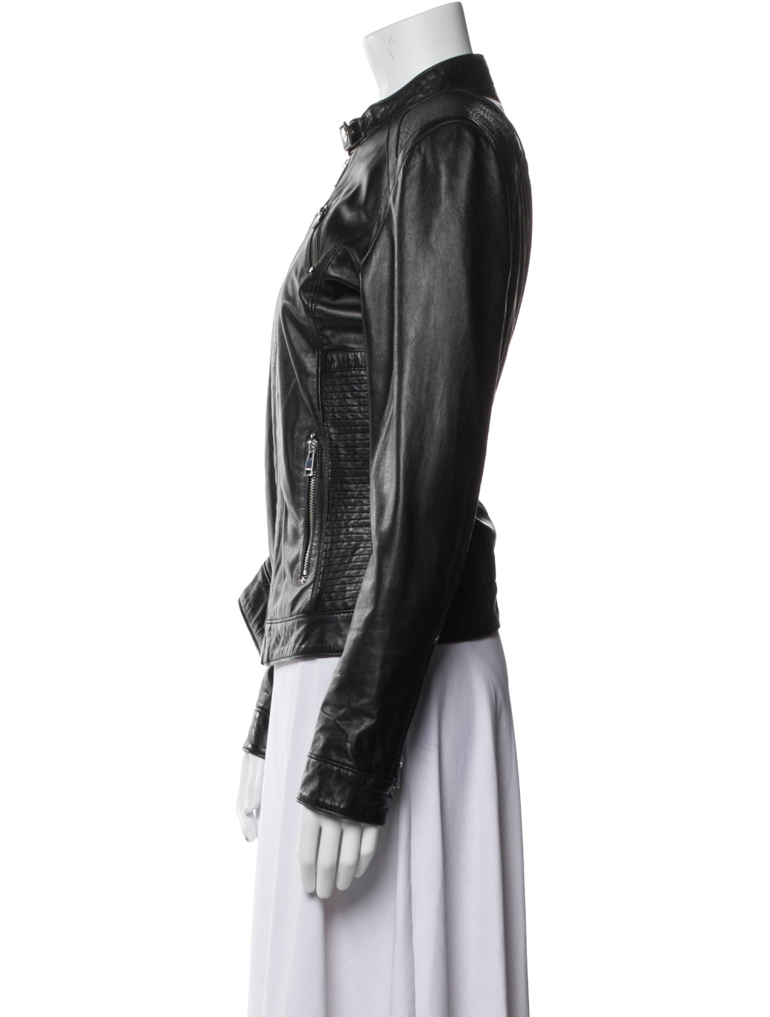 Lamarque Leather Biker Jacket