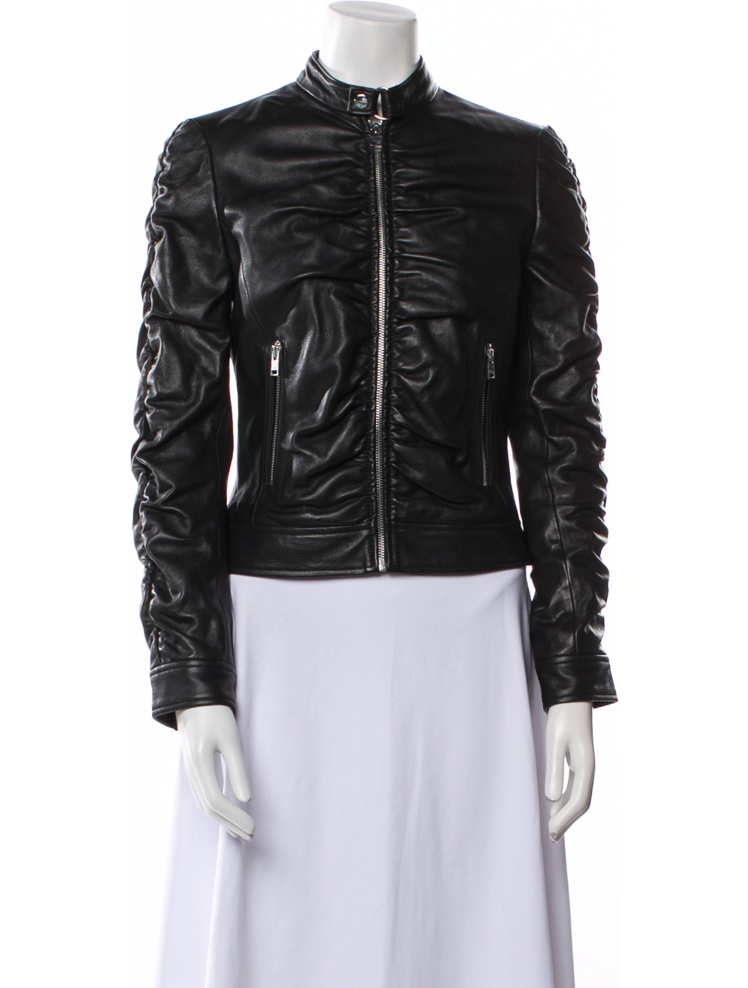 Lamarque Leather Biker Jacket