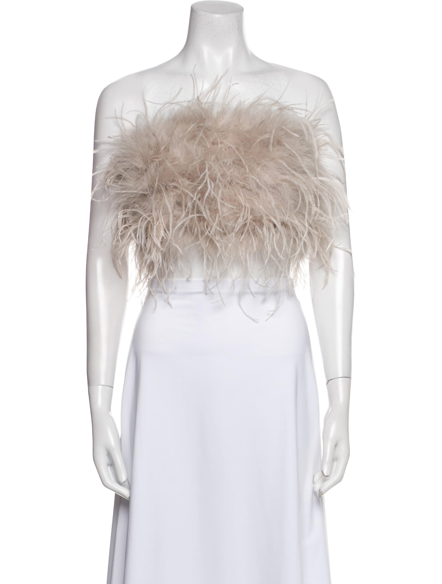 Lamarque Strapless Crop Top