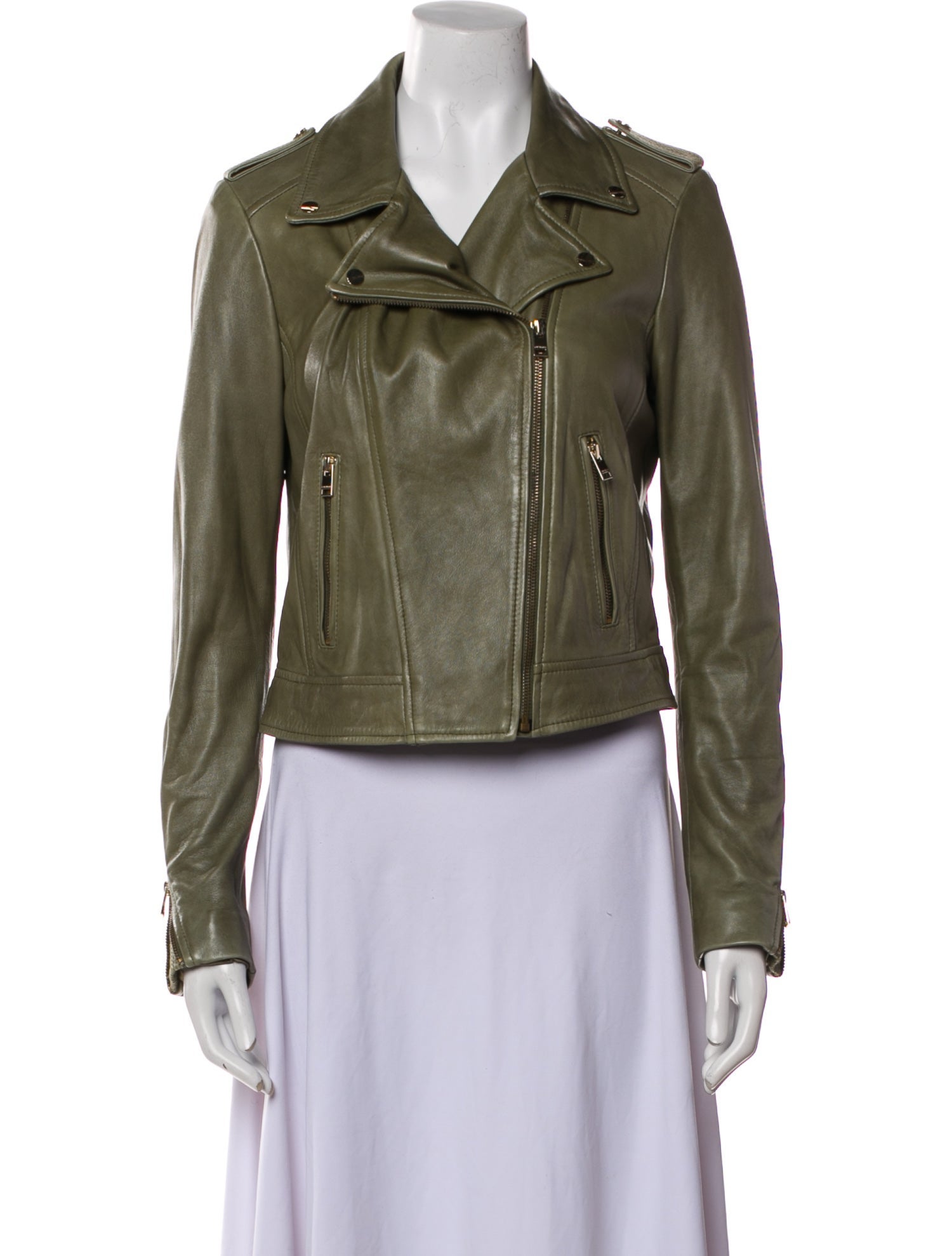 Lamarque Leather Biker Jacket