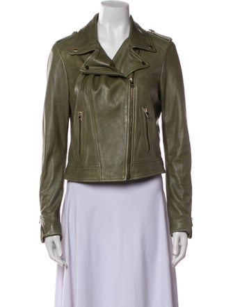 Lamarque Leather Biker Jacket