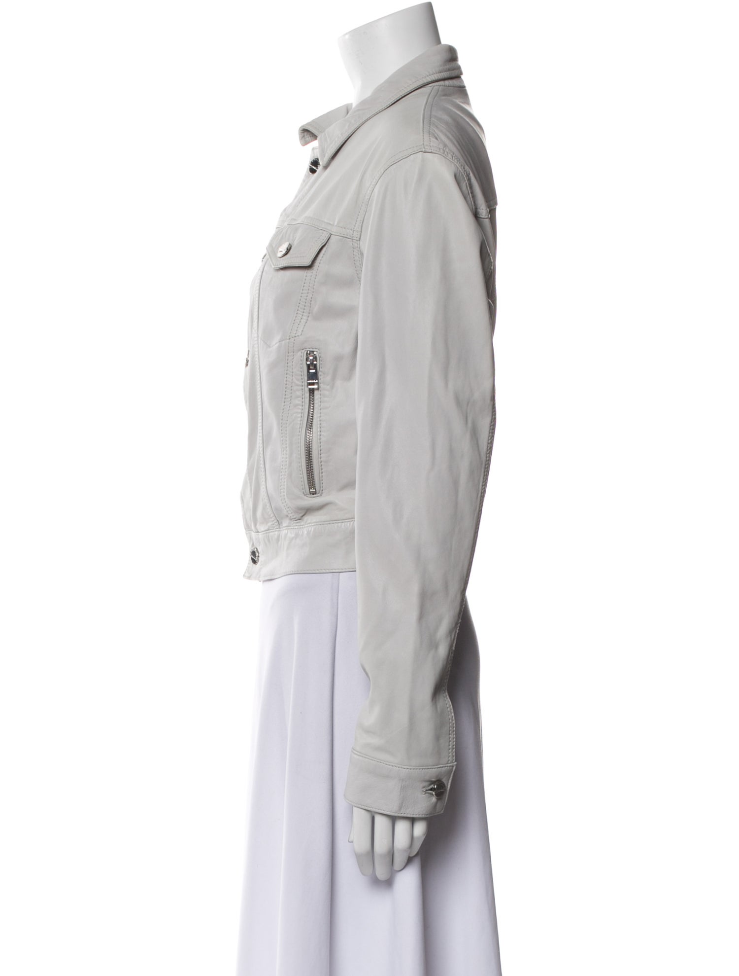 Lamarque Leather Biker Jacket