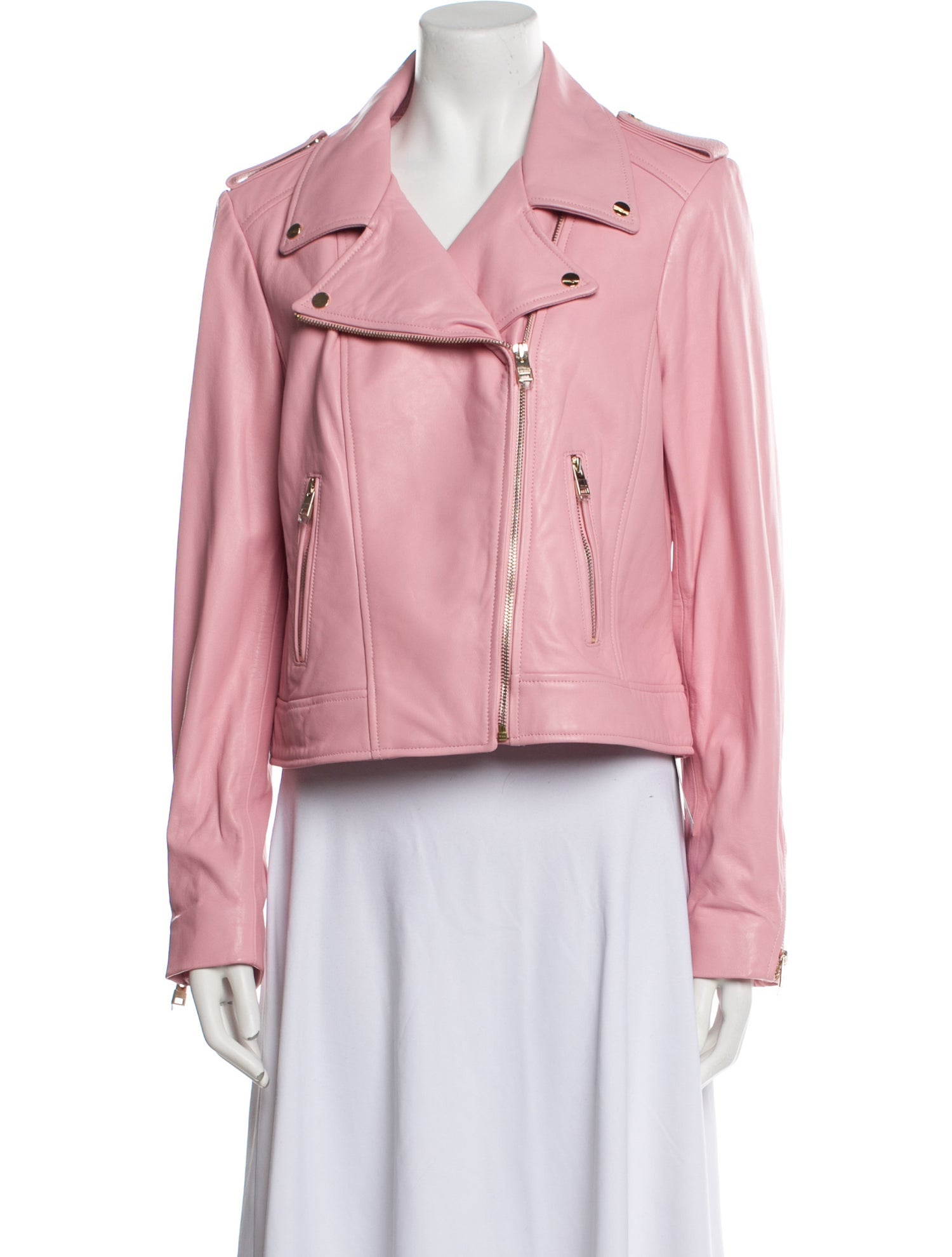 Lamarque Leather Biker Jacket