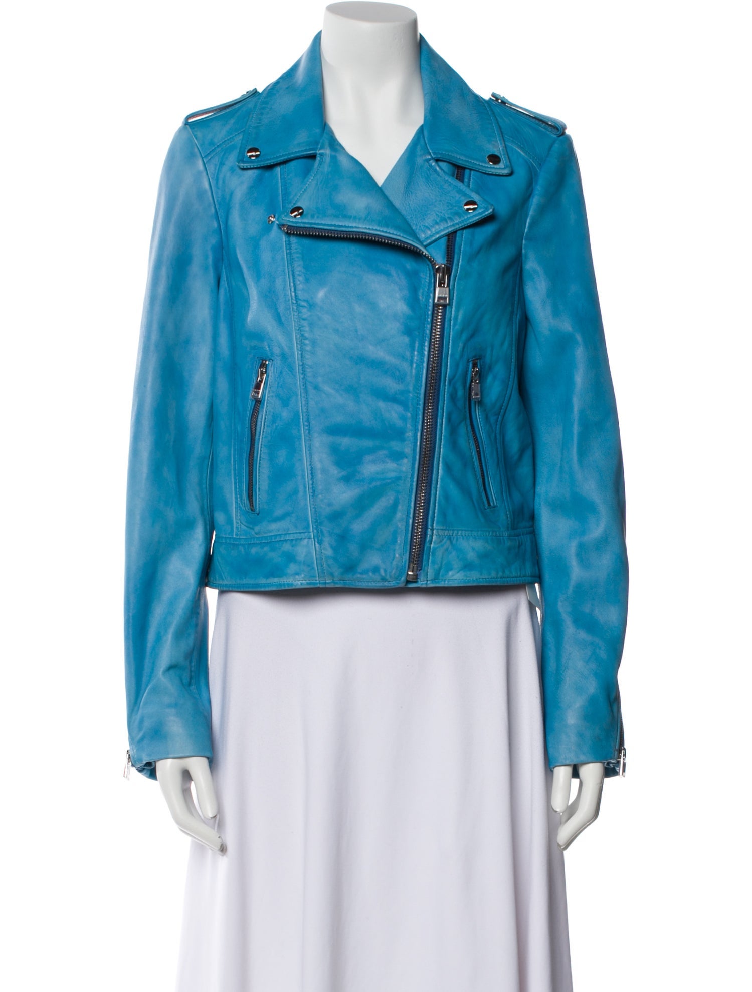 Lamarque Leather Biker Jacket