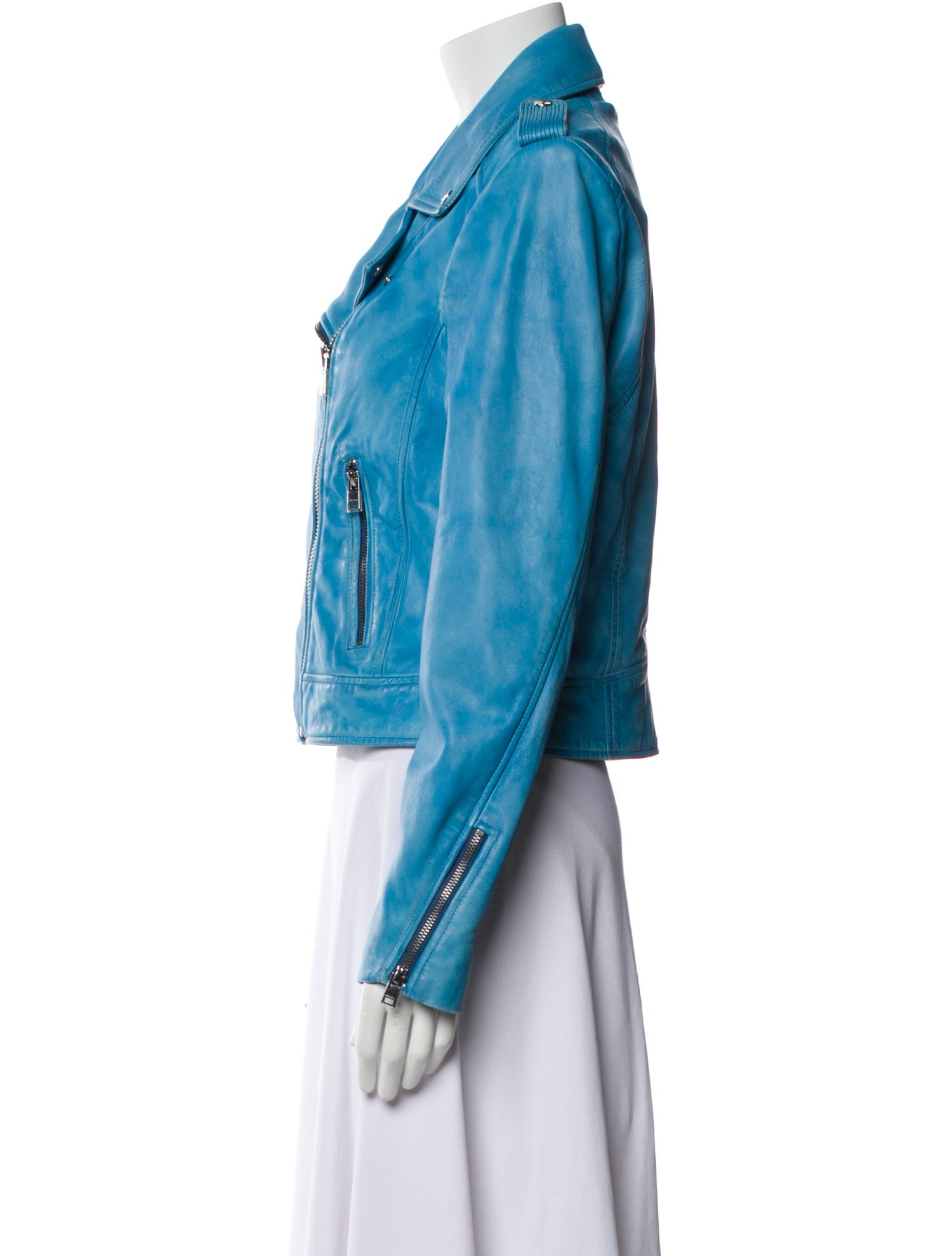 Lamarque Leather Biker Jacket