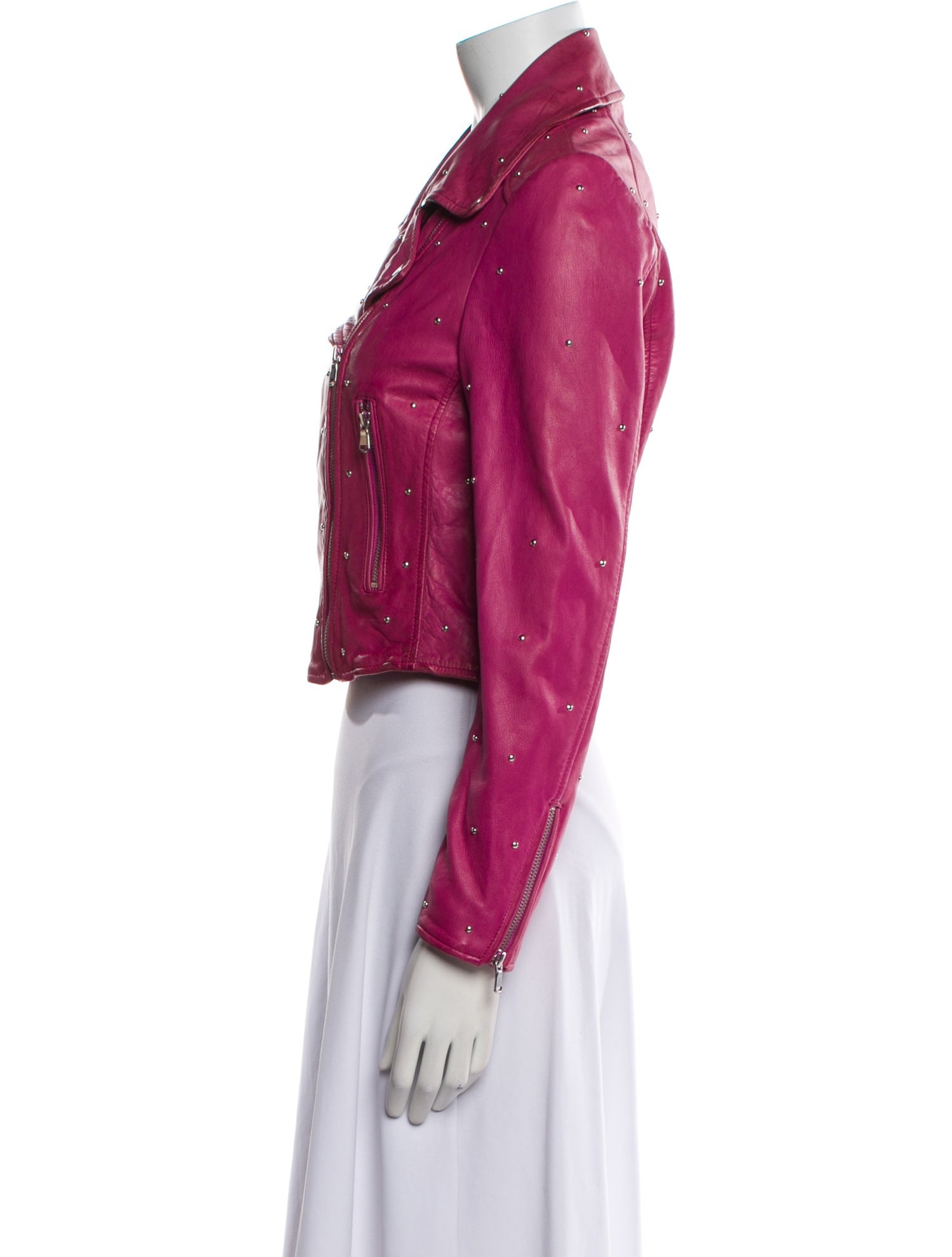 Lamarque Leather Biker Jacket