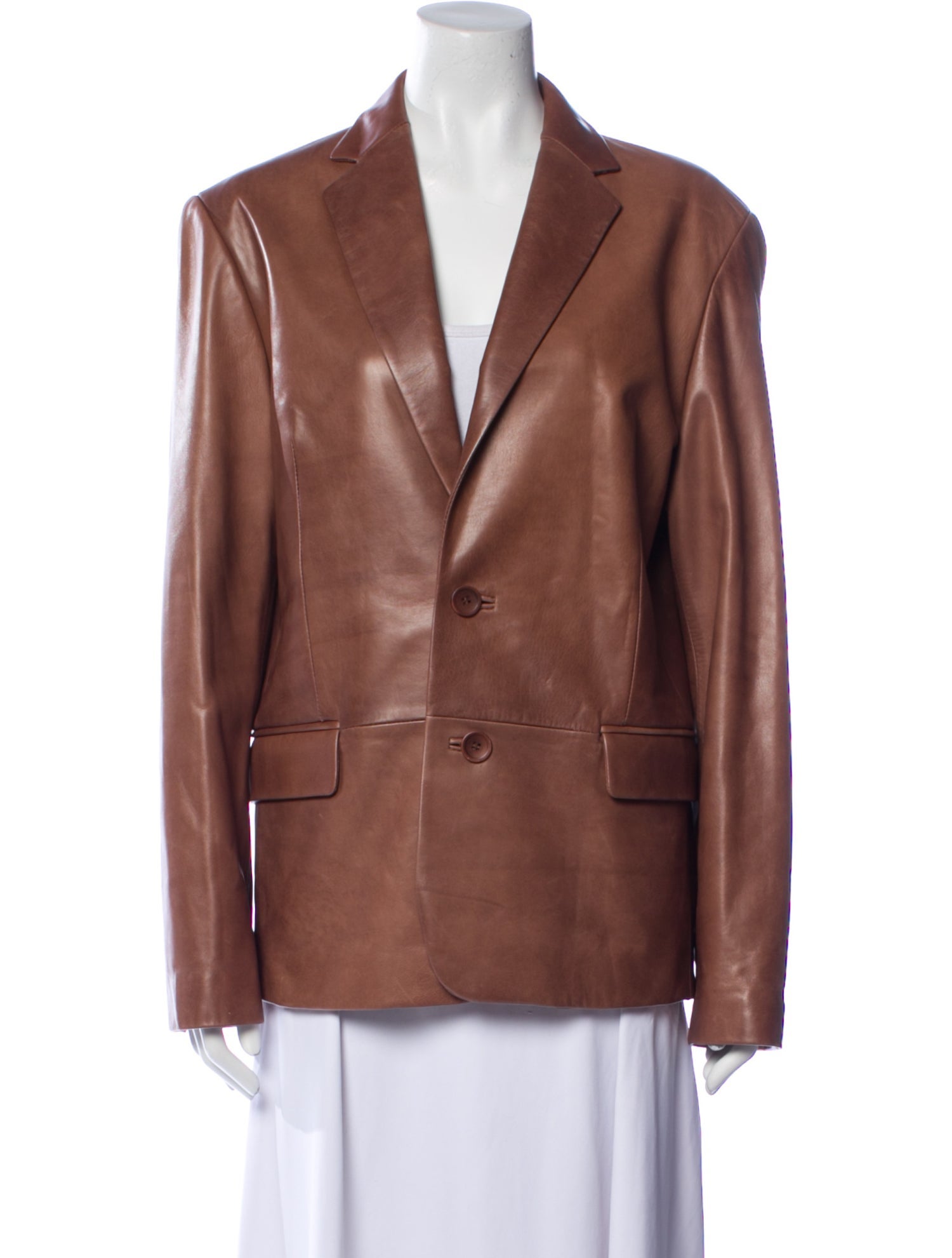 Lamarque Leather Blazer