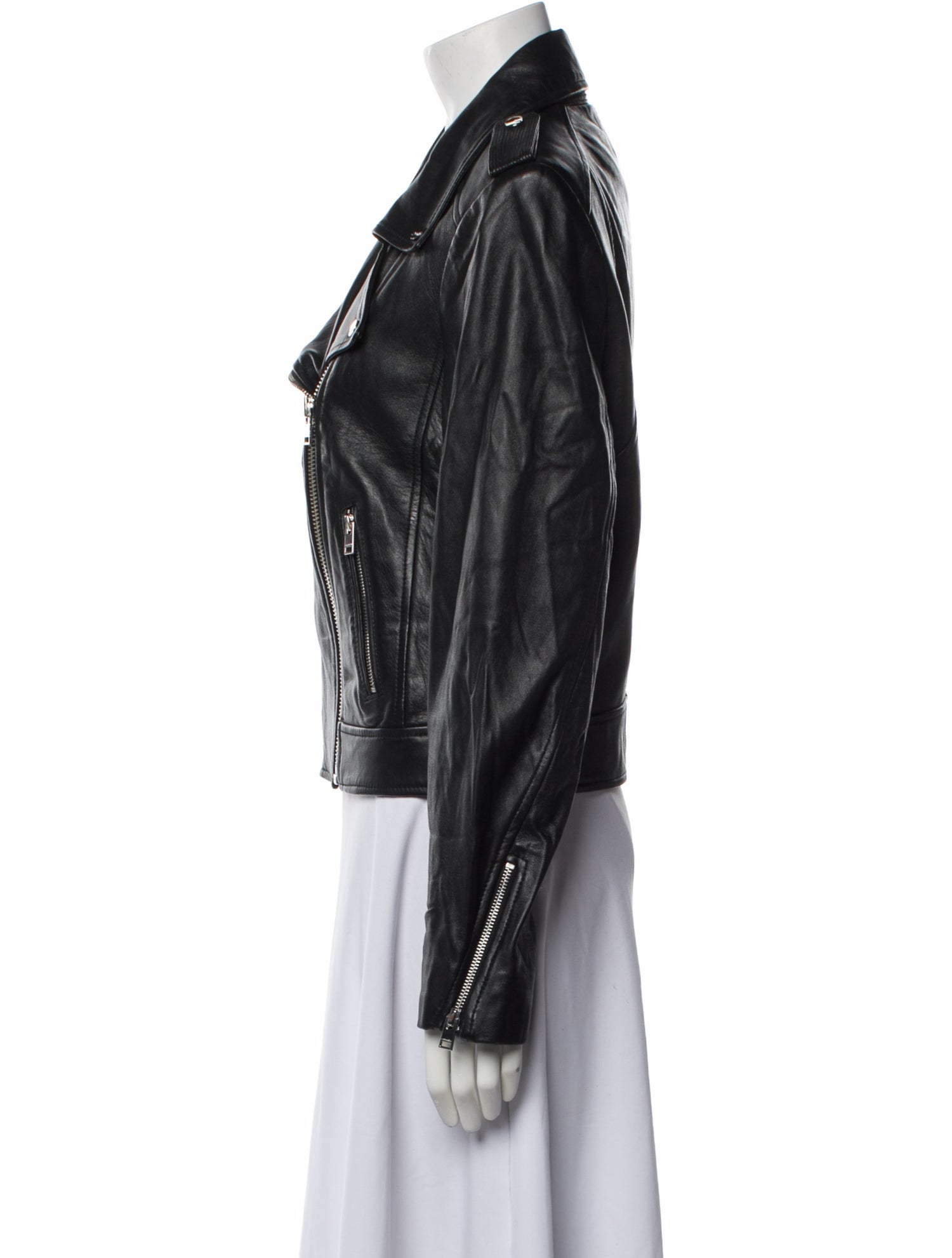 Lamarque Leather Biker Jacket