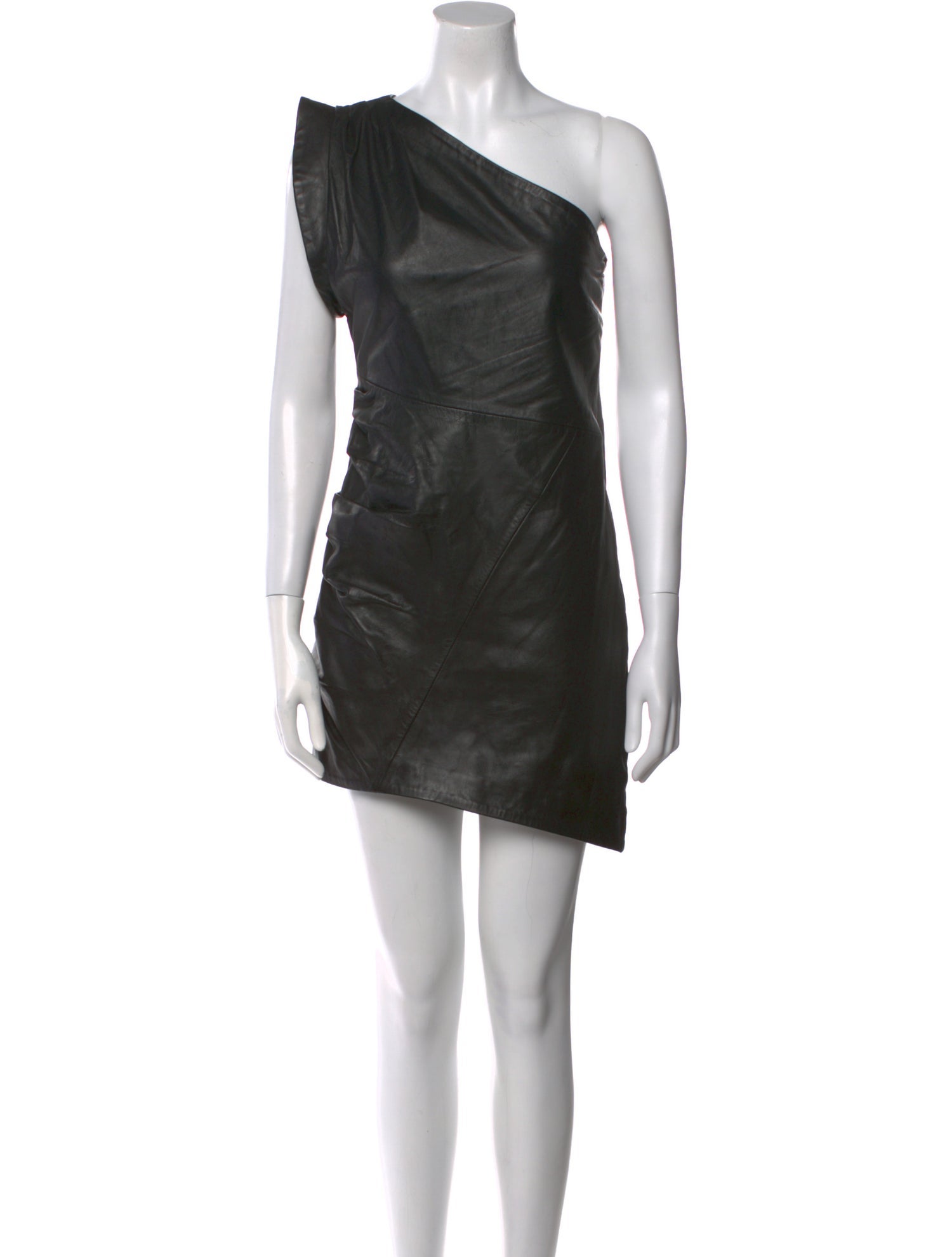 Lamarque Leather Mini Dress