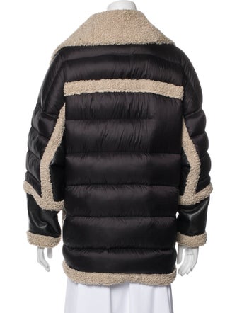 Lamarque Leather Faux Fur Jacket