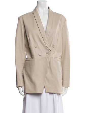 Lamarque Leather Blazer