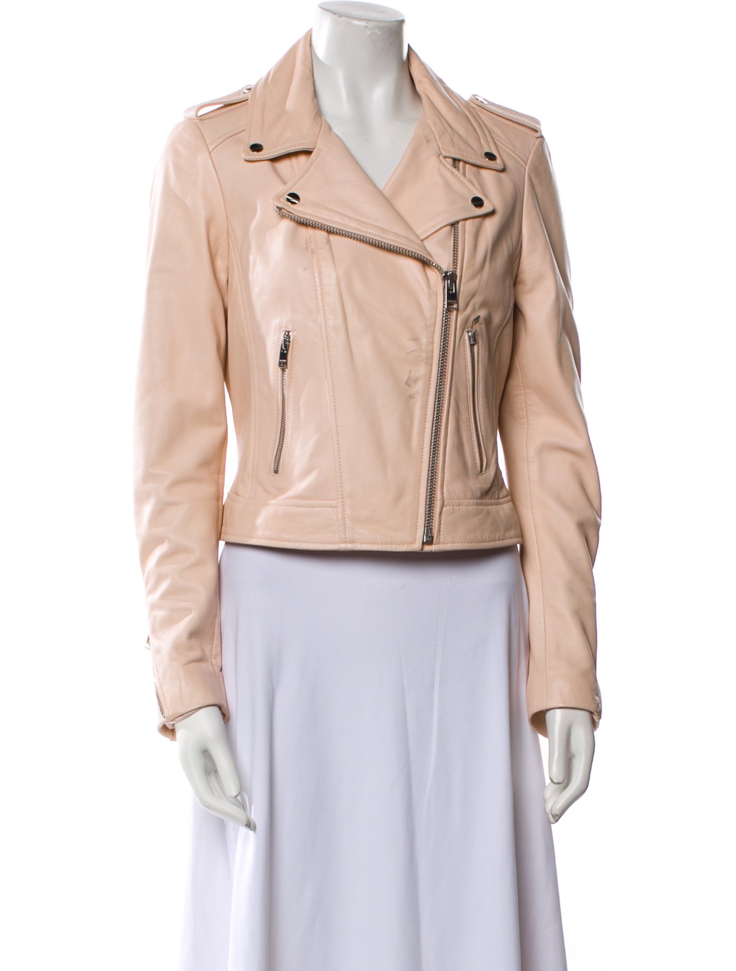 Lamarque Leather Biker Jacket