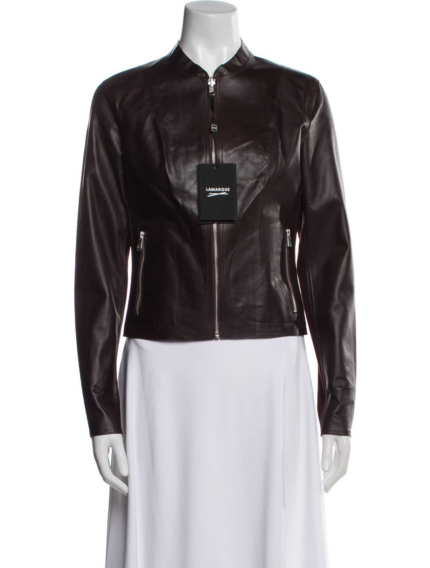 Lamarque Leather Biker Jacket