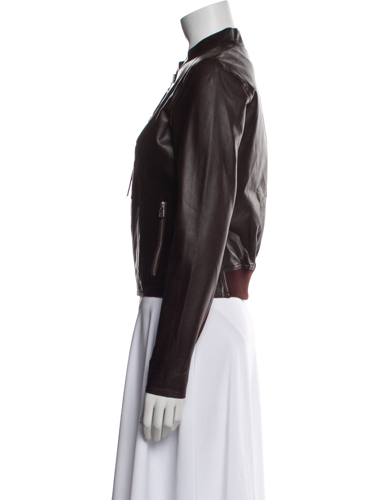 Lamarque Leather Biker Jacket