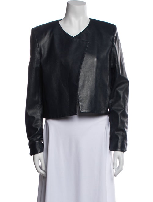 Lamarque Leather Faux Fur Jacket