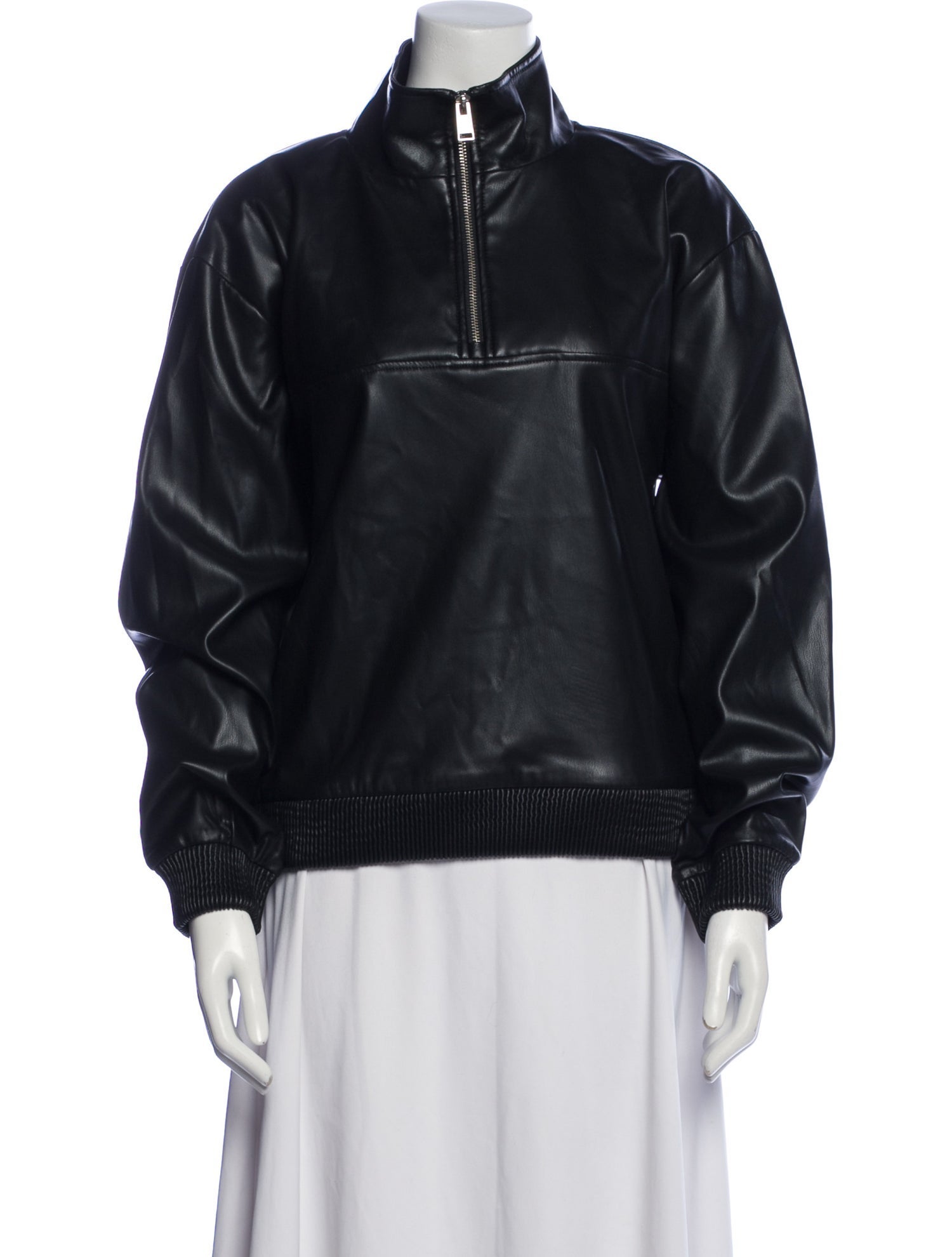 Lamarque Leather Bomber Jacket
