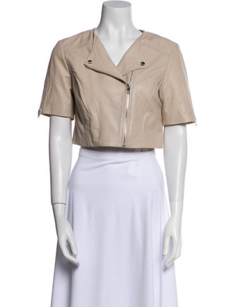 Lamarque Leather Bolero