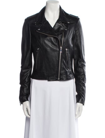 Lamarque Leather Biker Jacket