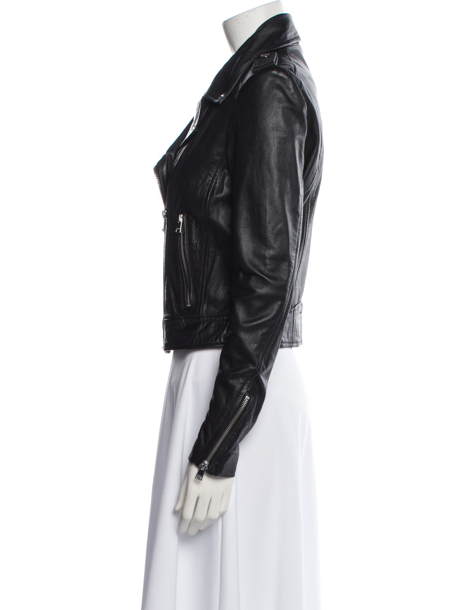 Lamarque Leather Biker Jacket