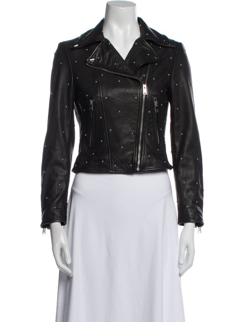 Lamarque Leather Biker Jacket