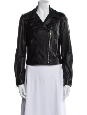 Lamarque Leather Biker Jacket