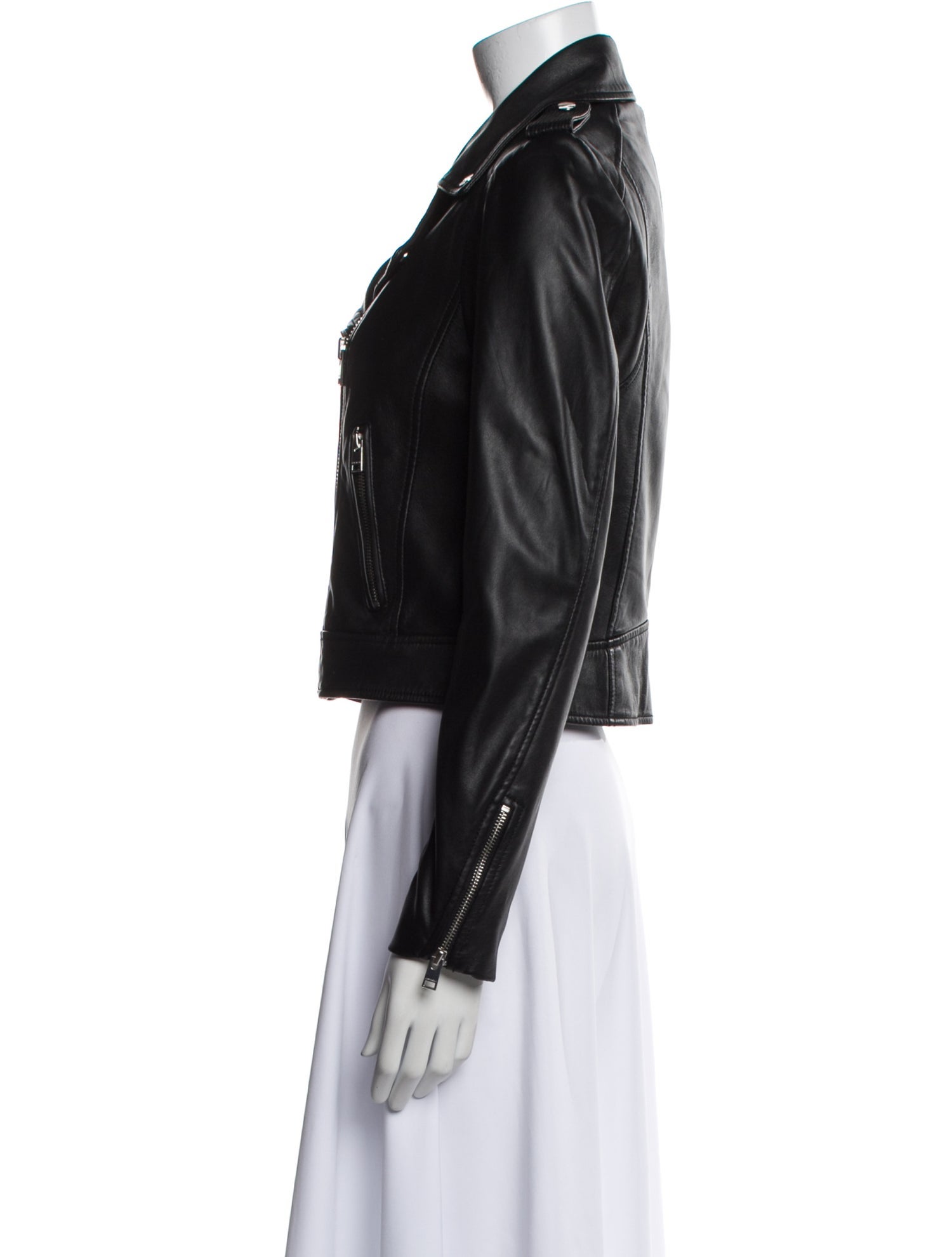 Lamarque Leather Biker Jacket