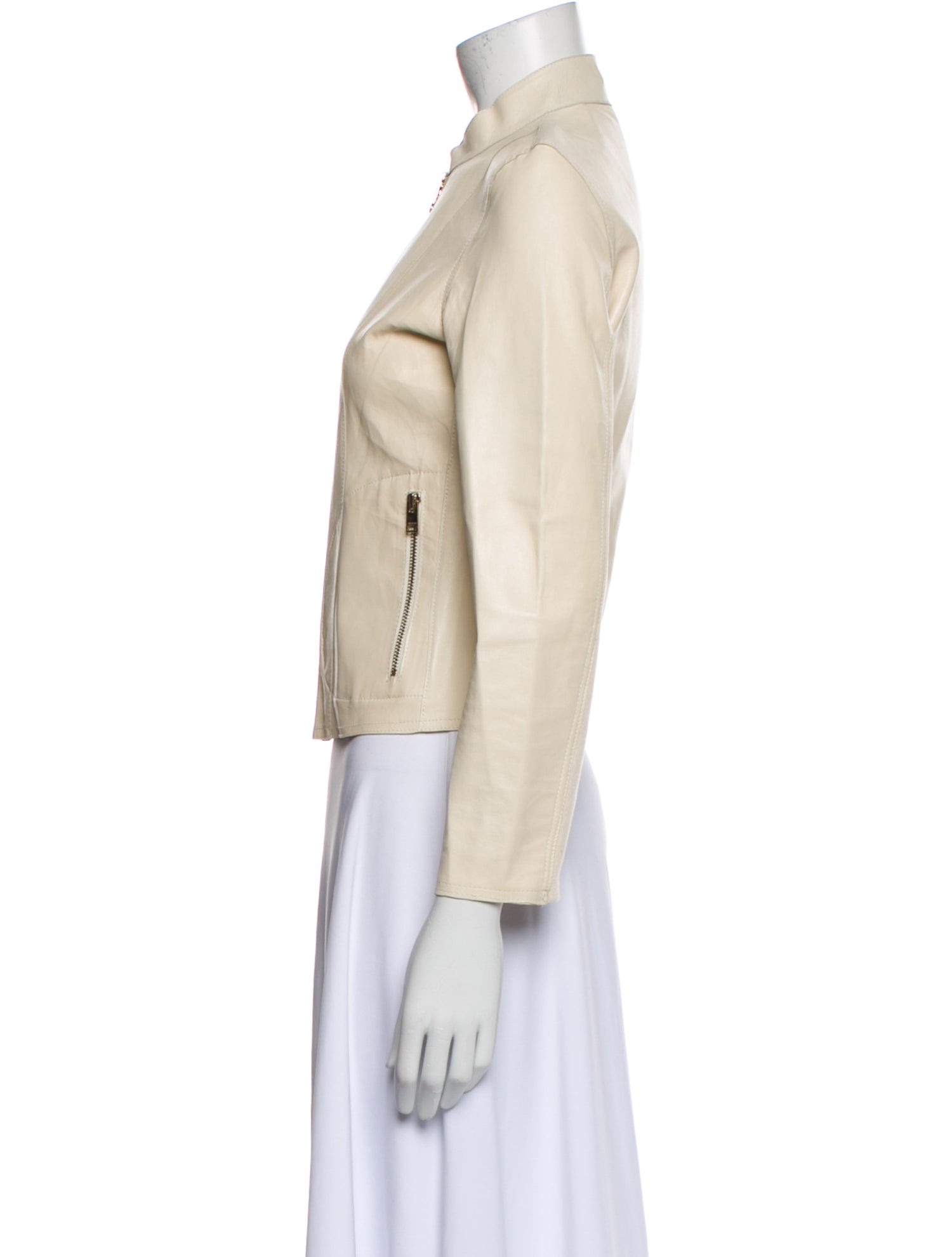 Lamarque Reversible Leather Biker Jacket