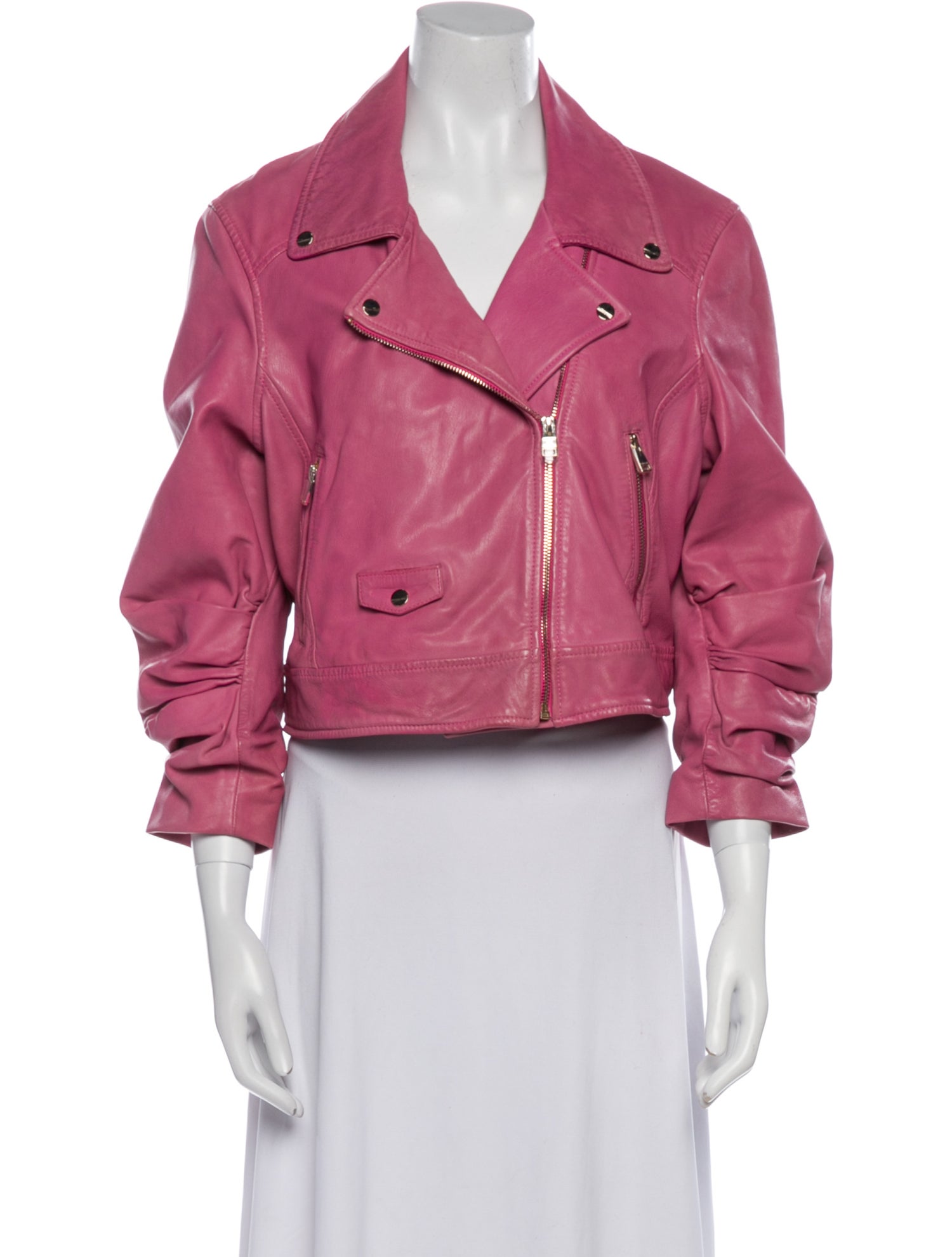 Lamarque Leather Biker Jacket w/ Tags