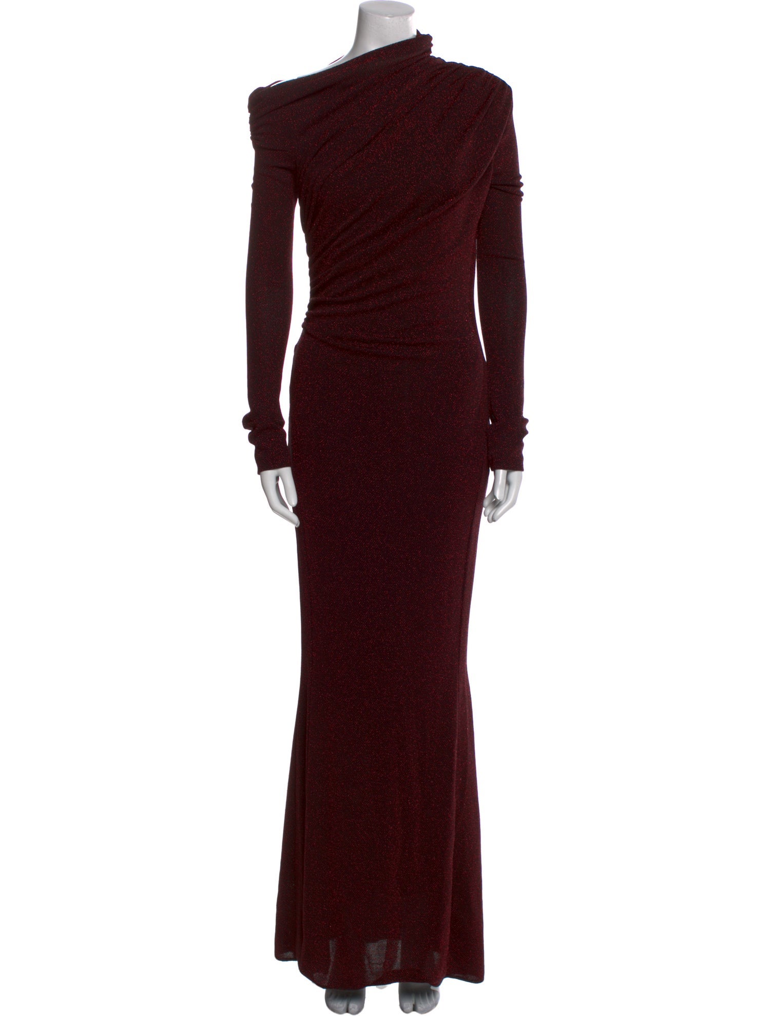 Lamarque Mock Neck Long Dress