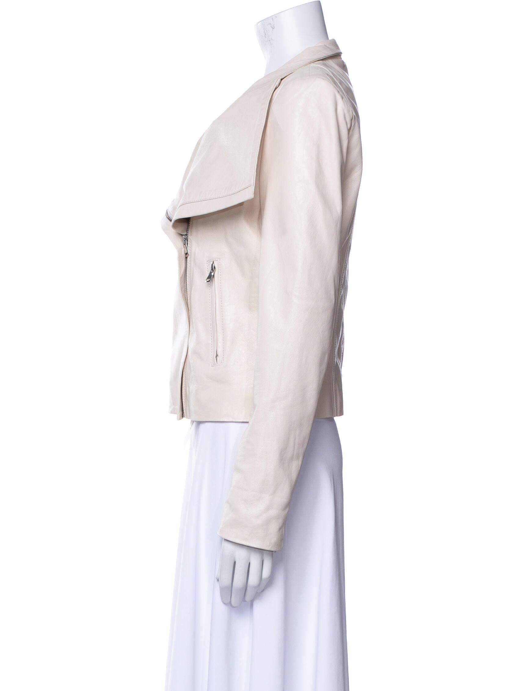 Lamarque Leather Biker Jacket