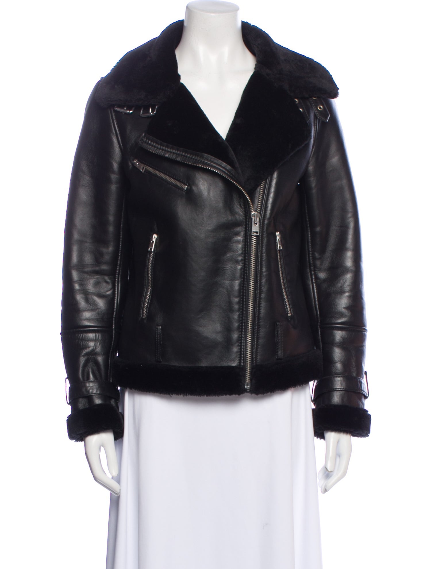 Lamarque Leather Biker Jacket