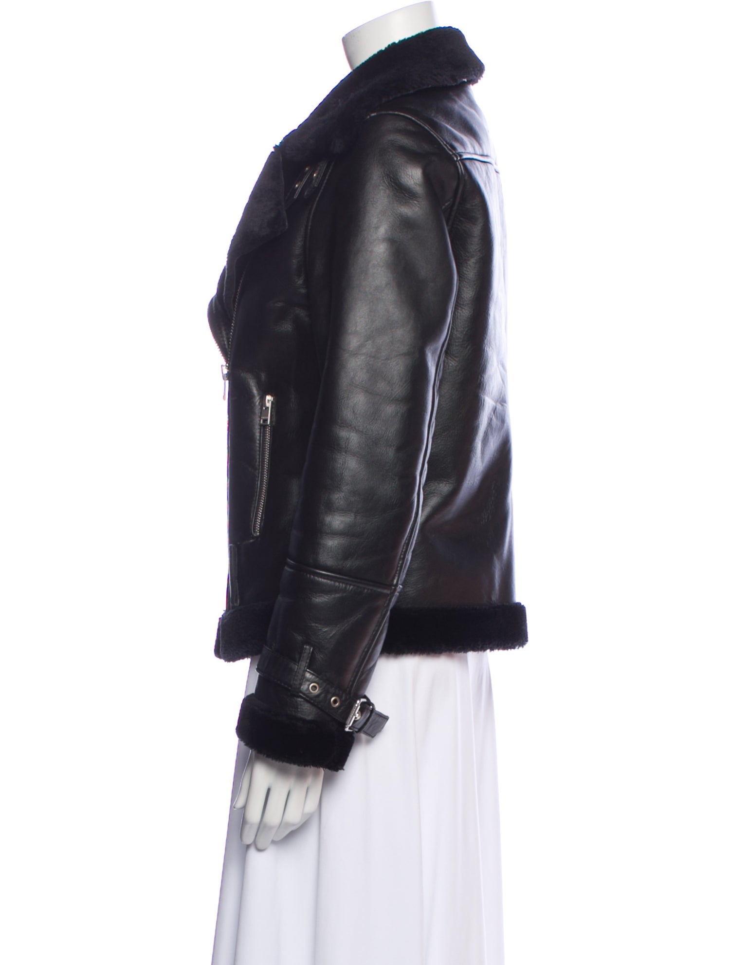 Lamarque Leather Biker Jacket