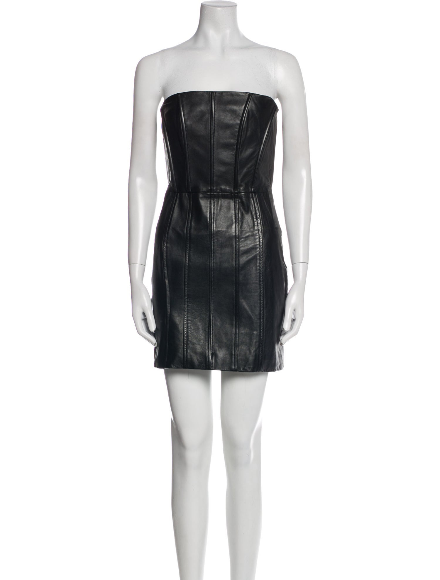 Lamarque Leather Mini Dress