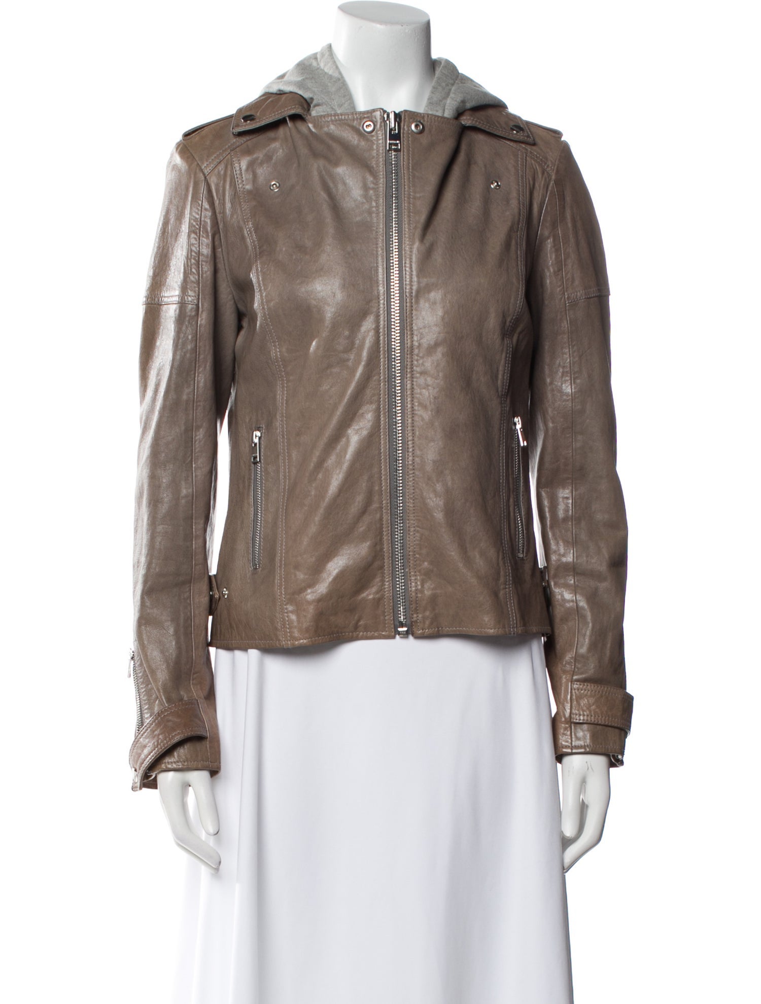Lamarque Leather Biker Jacket