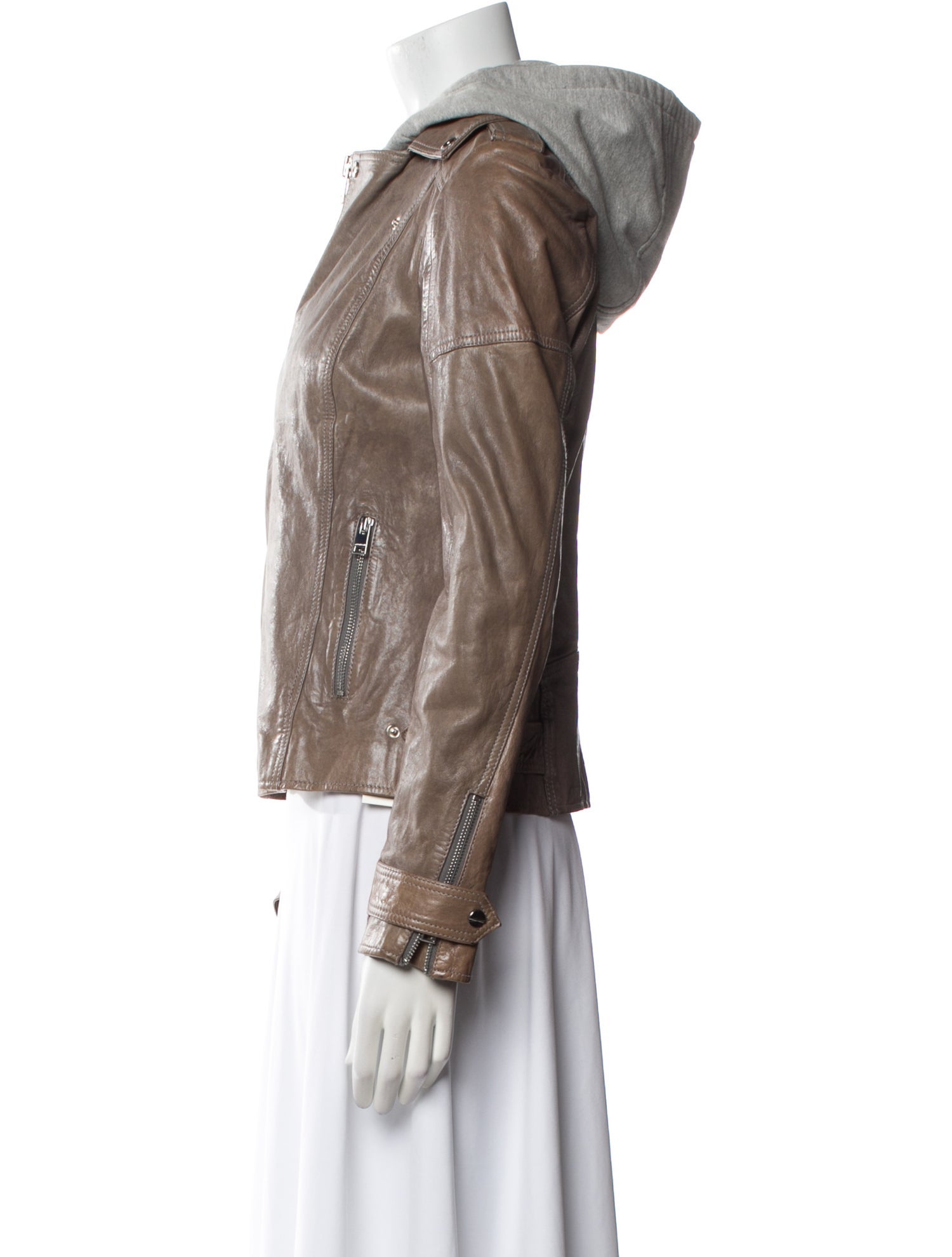 Lamarque Leather Biker Jacket