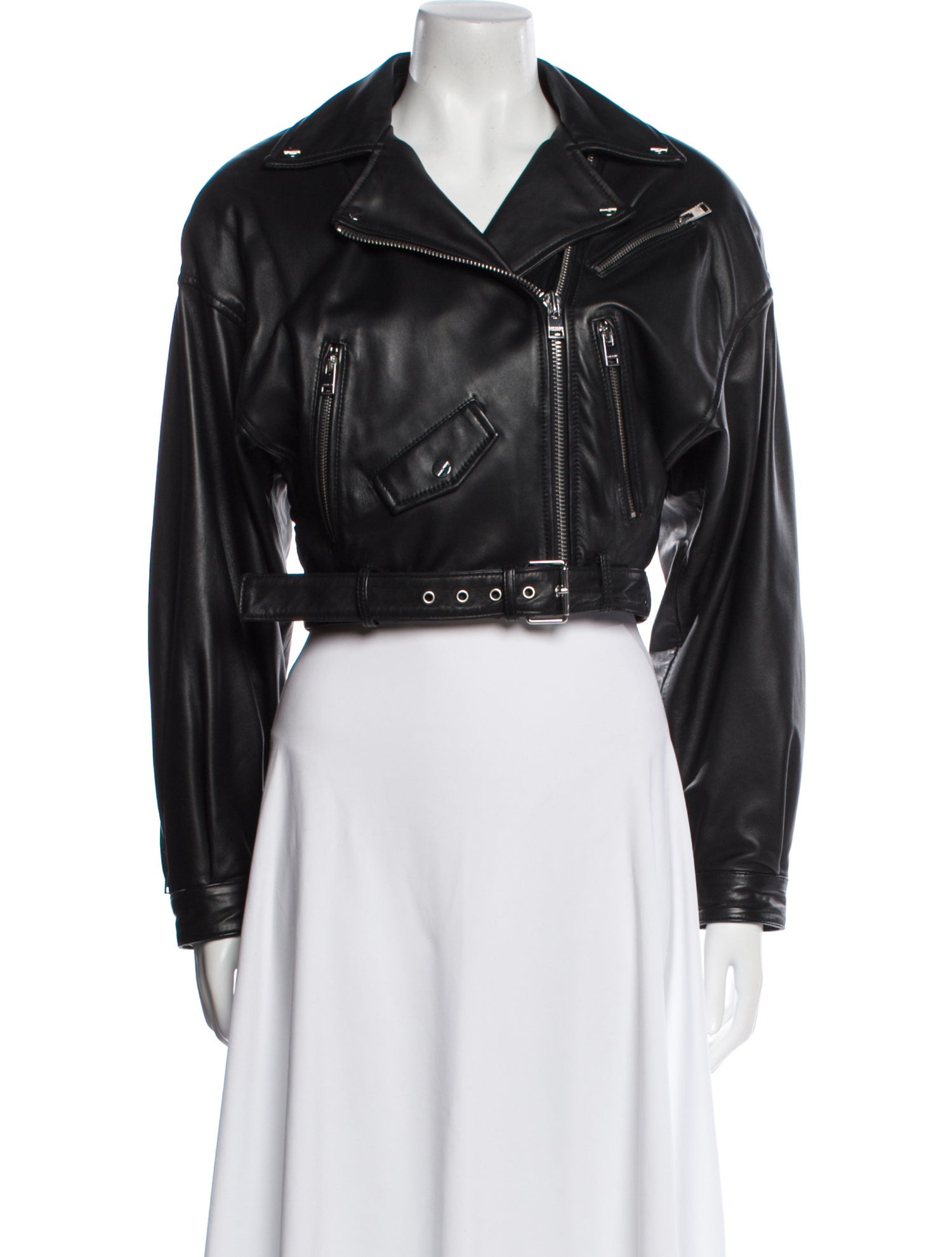 Lamarque Leather Biker Jacket