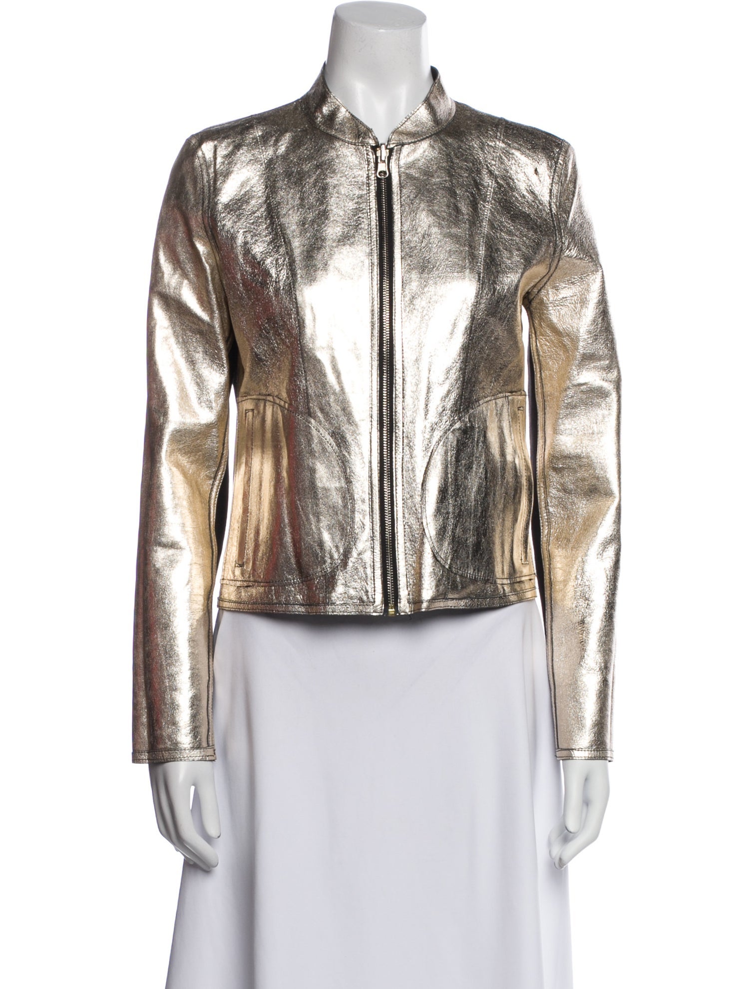 Lamarque Leather Evening Jacket