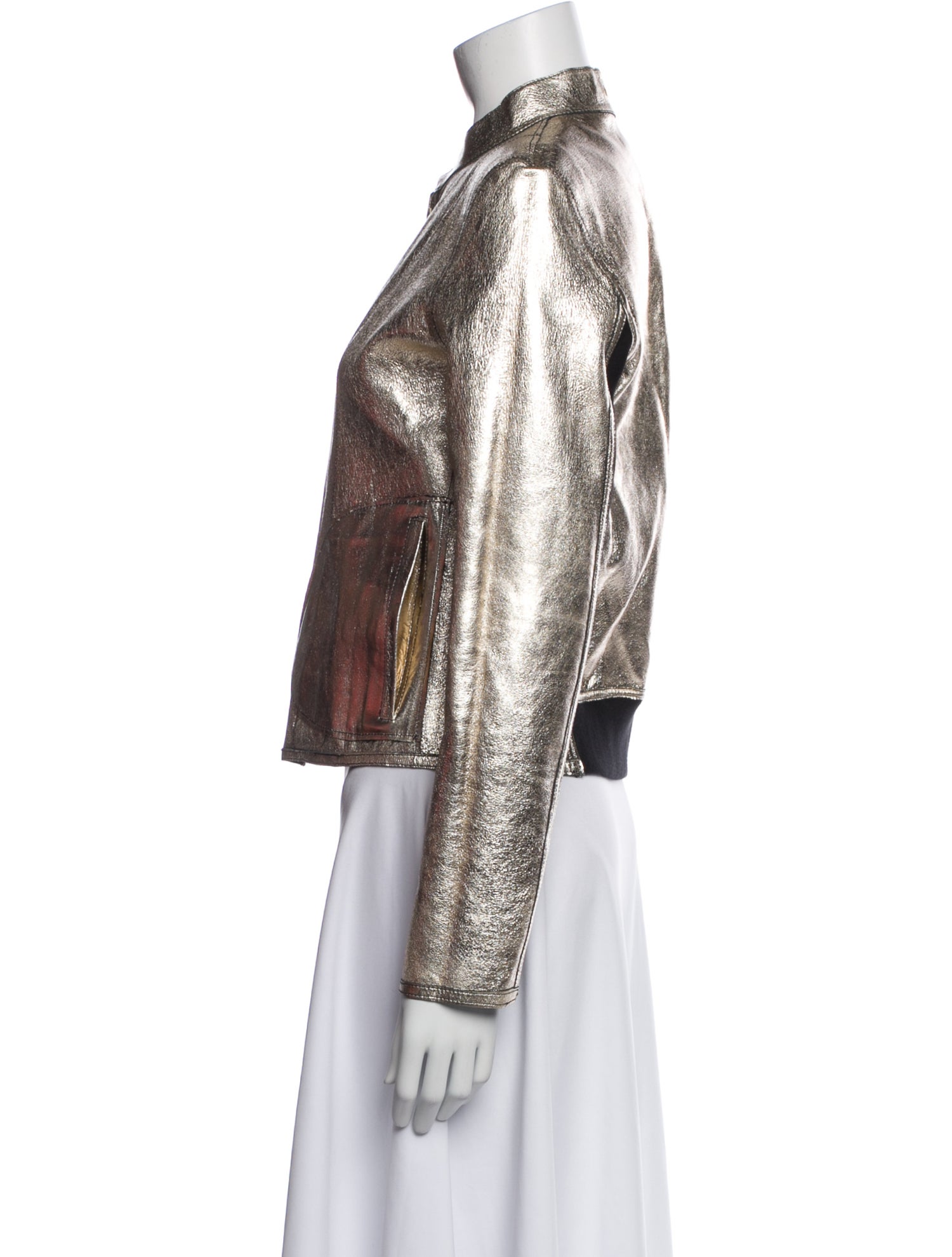 Lamarque Leather Evening Jacket