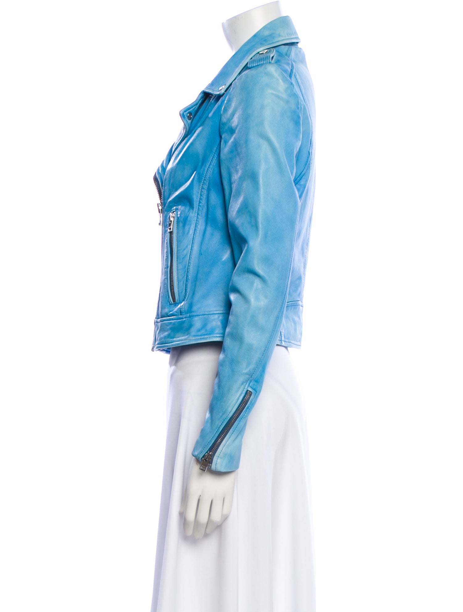 Lamarque Leather Biker Jacket