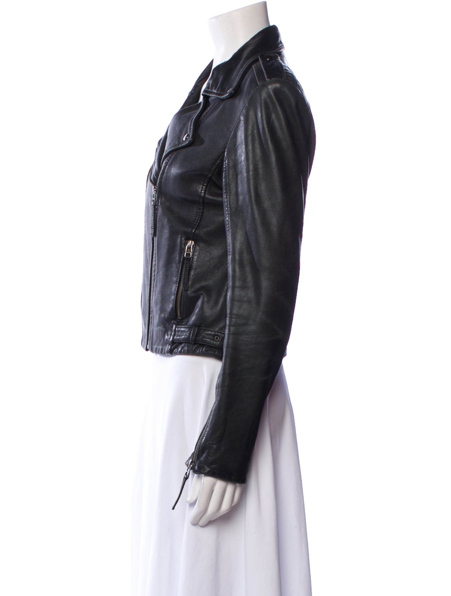 Lamarque Leather Biker Jacket